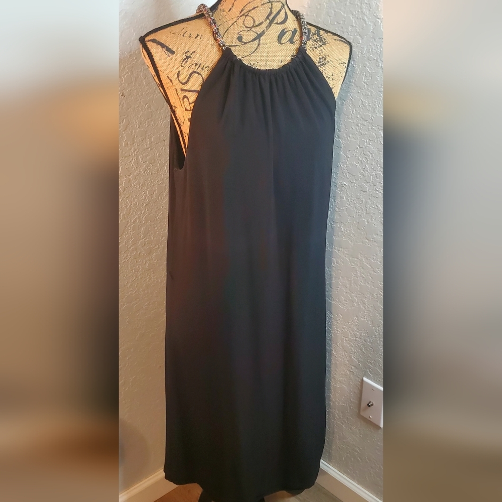 Whbm Reversible Floral Halter Neck Dress - Picture 11 of 11